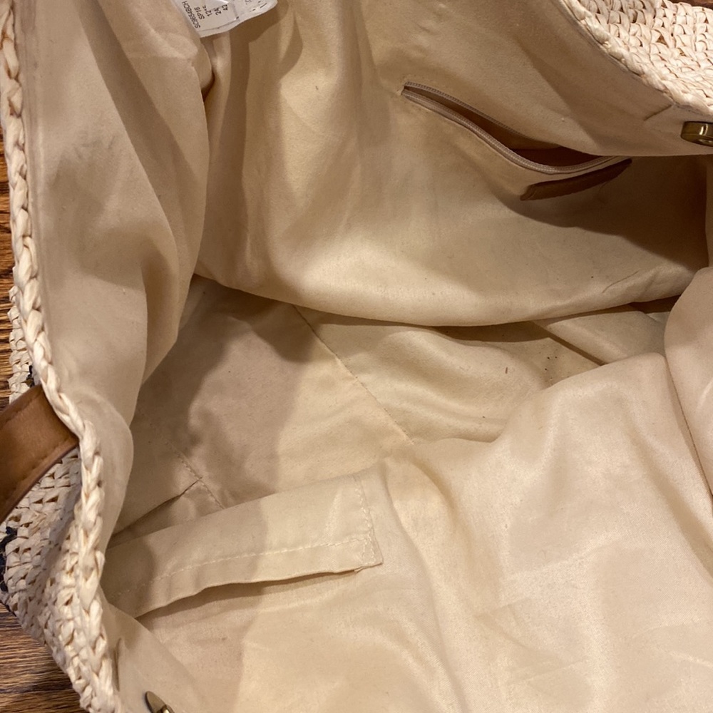 Beach tote- straw - Picture 4 of 9
